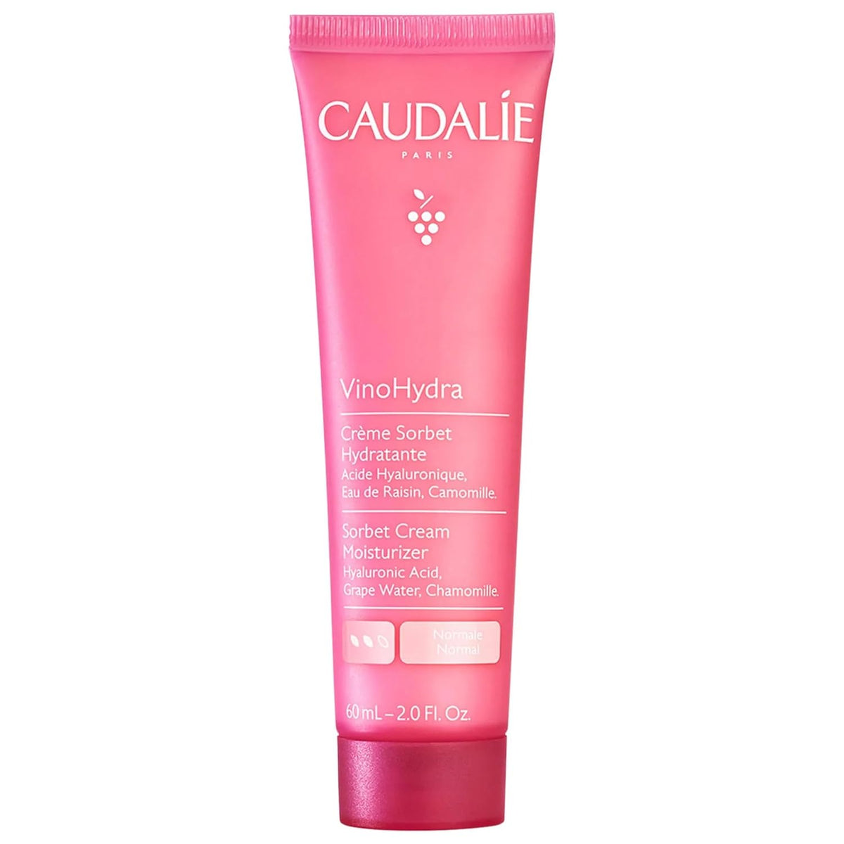 Caudalie VinoHydra Sorbet Crema Hidratante con Ácido Hialurónico -...