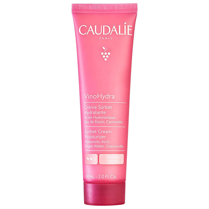 Caudalie VinoHydra Sorbet Crema Hidratante con Ácido Hialurónico -...