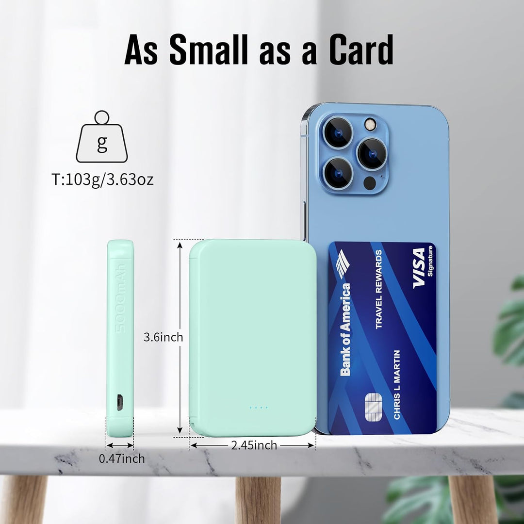 VANYUST Cargador portátil S22, mini banco de energía colorido, Powe...
