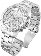 Invicta Reloj de Caballero Invicta II Chronograph Negro Dial Dos Tonos de Acero Inoxidable 1326