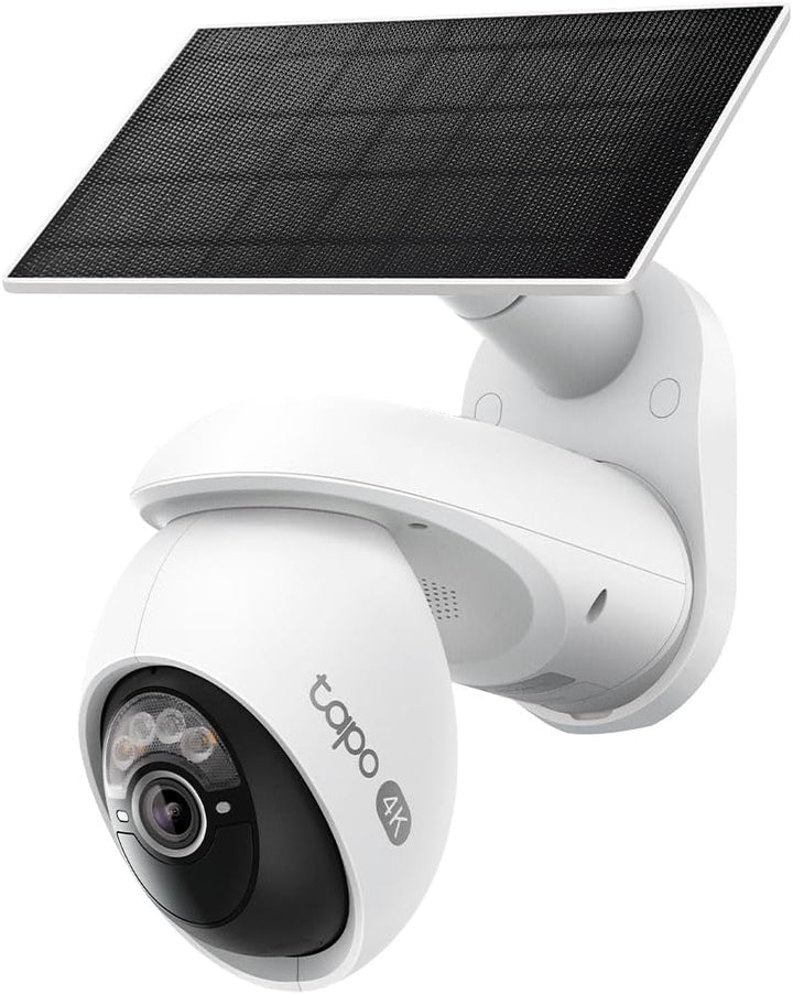 Tapo Cámara 4K para exteriores inalámbrica, cámara de batería con p...