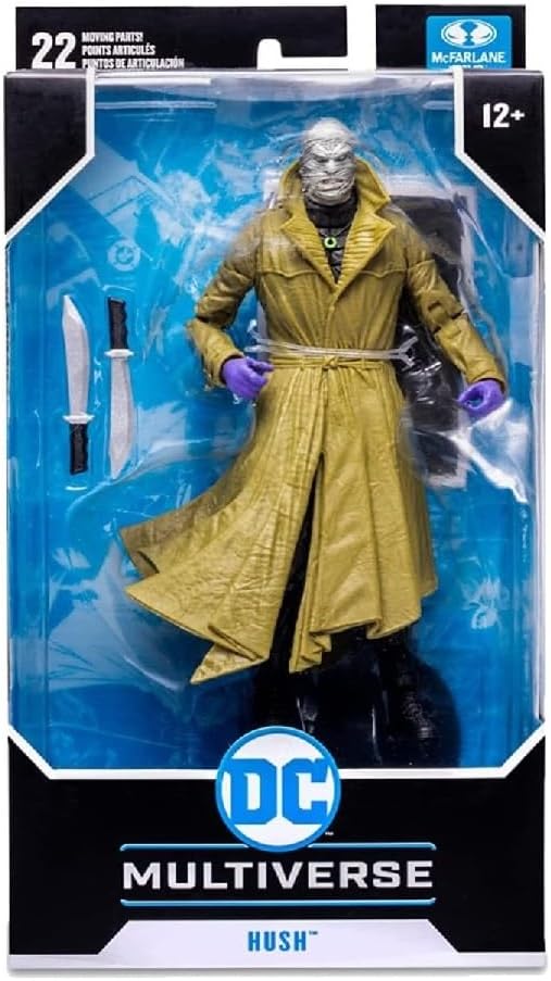 McFarlane Toys DC Multiverse Hush - Figura de acción de 7 pulgadas...