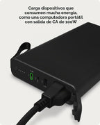 Mophie Powerstation pro AC (Gen 2) - Batería externa de 27,000 mAh
