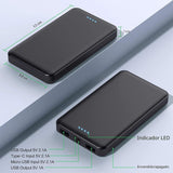 [Paquete de 2] Cargador portátil de batería de 10000 mAh, cargador...