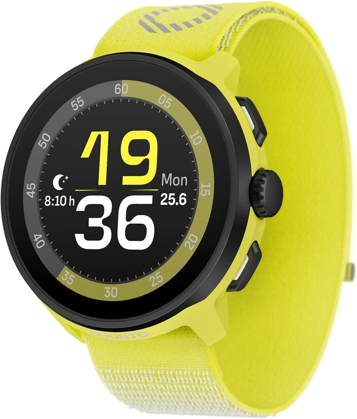 SUUNTO Reloj deportivo Run GPS para correr, ligero AMOLED de 1.32 pulgadas