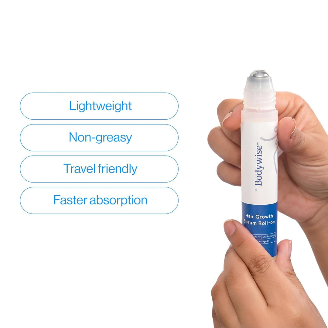 Be Bodywise Suero para Crecimiento del Cabello con Romero Roll On 1...