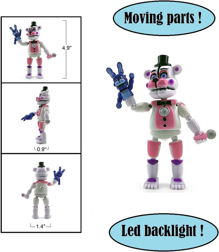 Toysvill FNAF Figuras de acción Sister Location (juego de 5 piezas)...