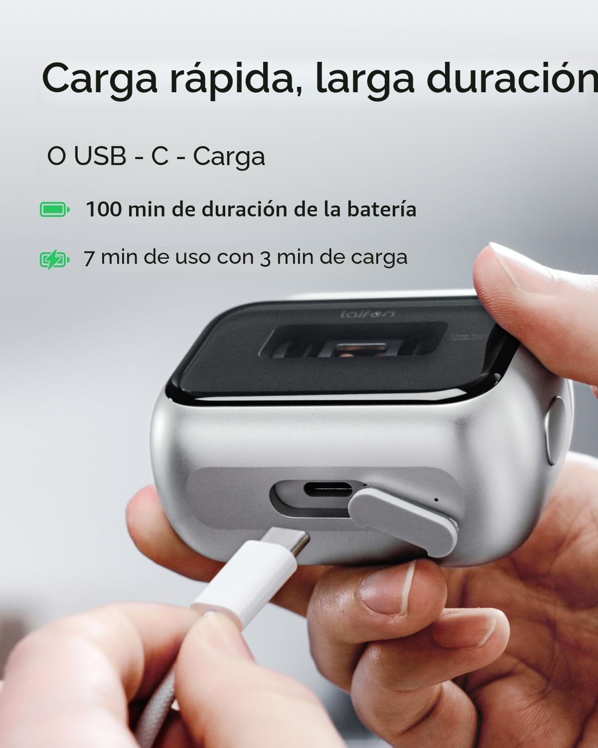 Laifen P3 Pro - Afeitadora eléctrica de 3 cuchillas, motores lineal...