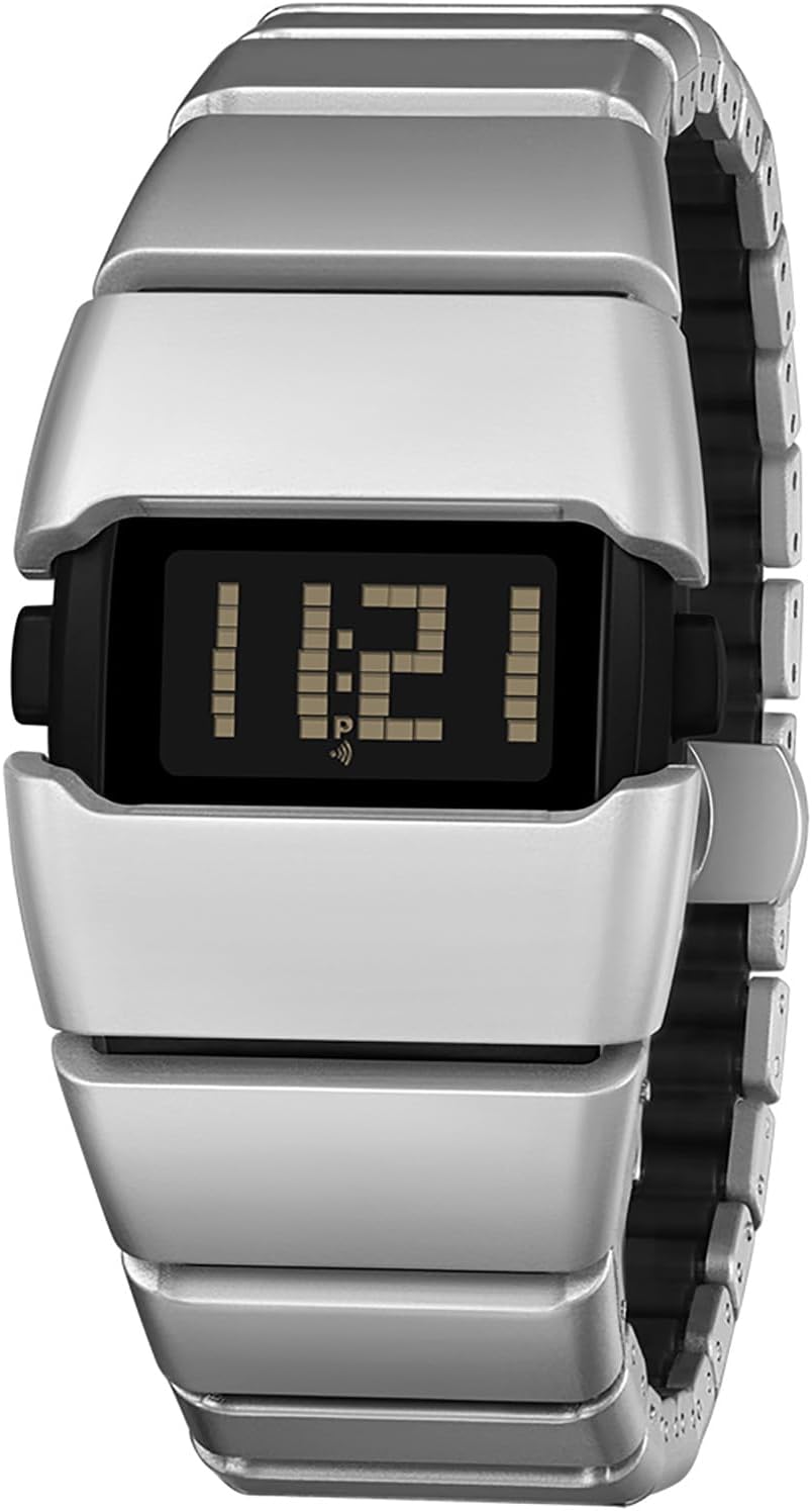 MASTOP Reloj digital único para hombre, reloj de pulsera punk retro
