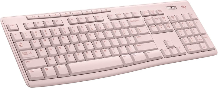 Logitech Teclado inalámbrico K270 para Windows, inalámbrico de 2,4...