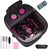 Aqvesane Lavabo Plegable para los Pies, Masajeador de Baño de Spa c...