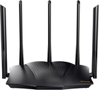 Tenda Enrutador WiFi 6, AX3000 Router inalámbrico Gigabit de doble banda para el hogar