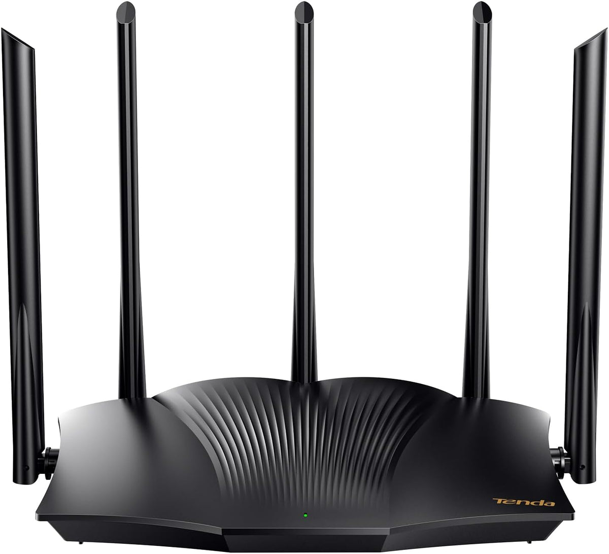 Tenda Enrutador WiFi 6, AX3000 Router inalámbrico Gigabit de doble banda para el hogar
