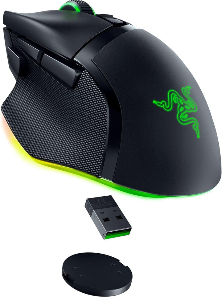Razer Basilisk V3 Pro Ratón Inalámbrico para Juegos: Rueda de Incli...