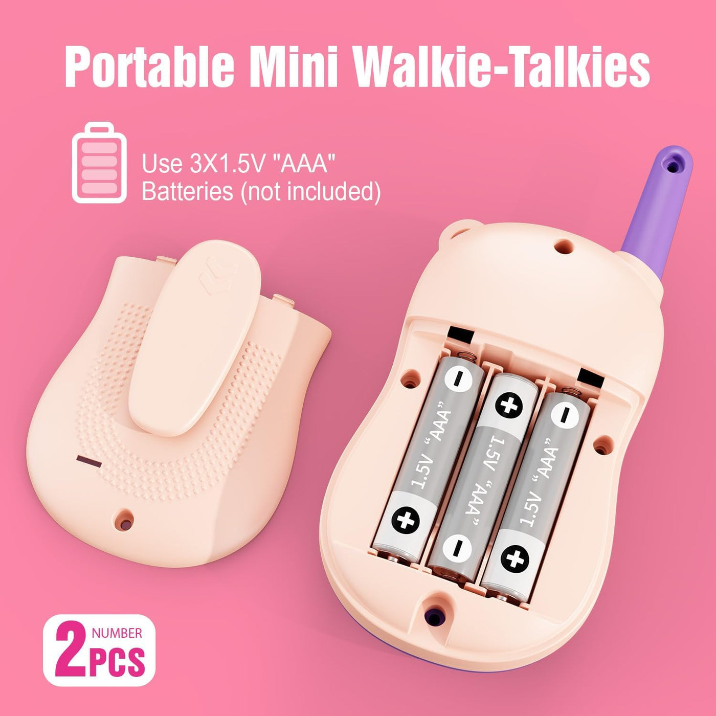 Walkie Talkies - Juguetes para niñas juguetes de sirena