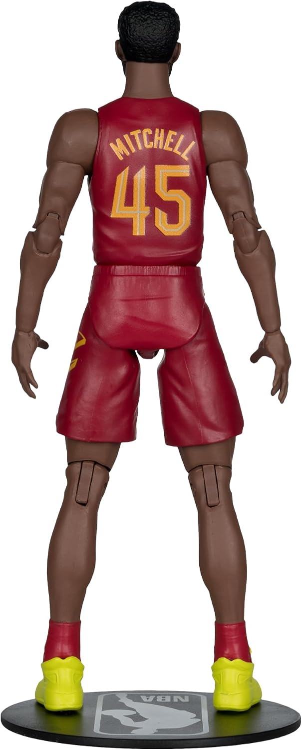 McFarlane Toys - NBA Donovan Mitchell (Cleveland Cavaliers) Figura de acción de 6 pulgadas McFarlane SportsPicks