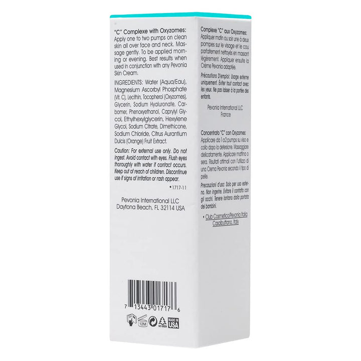 Pevonia Complejo "C" con oxizomas, 1 fl oz (paquete de 1)