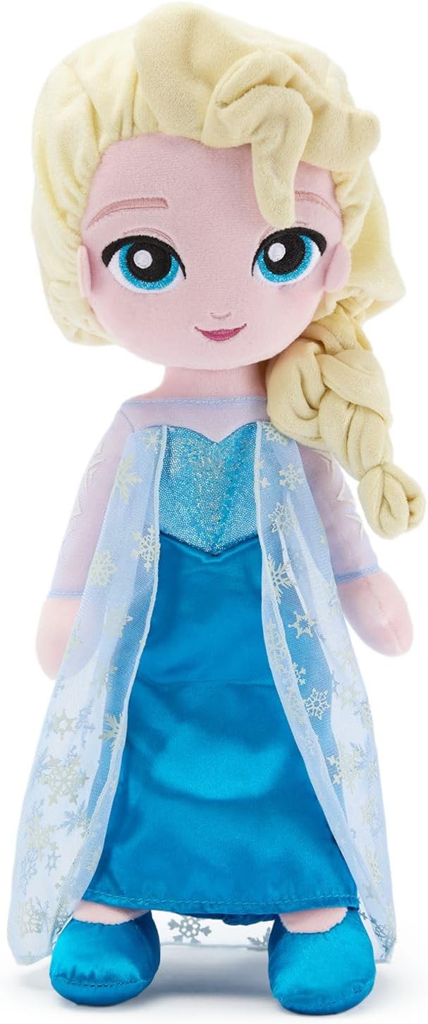 Disney Store Muñeca de peluche oficial de Disney (Anna de Frozen) mediana de 14 pulgadas