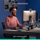 Logitech MX Master 3S - Mouse inalámbrico de rendimiento con despla...