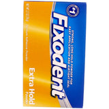 Fixodent Polvo adhesivo para dentaduras postizas Extra Hold 2.70 oz...