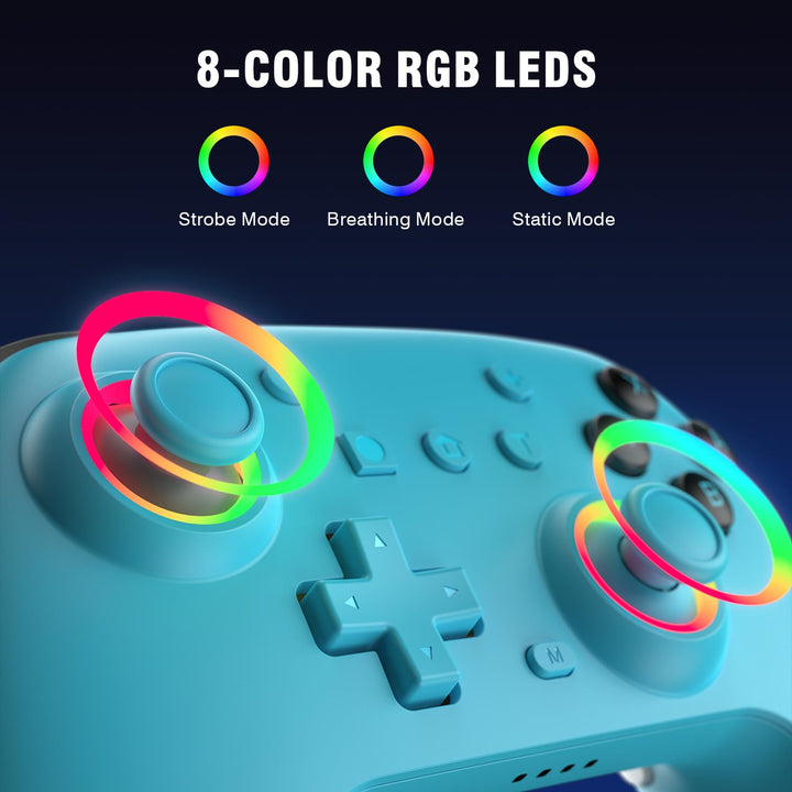 Deepdawn Controlador inalámbrico para Nintendo Switch\/Switch 2\/Li...