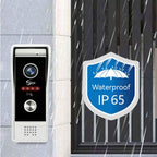 TUYA - Timbre de video con cable, sistema de intercomunicación de apartamento, monitor táctil completo de 10 pulgadas, cámara de timbre de puerta de 1080P, WiFi para casa inteligente, intercomunicador