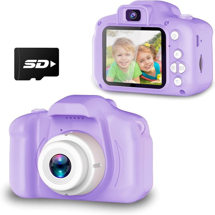 Seckton - Cámara de selfie mejorada para niños, regalos de Navidad...