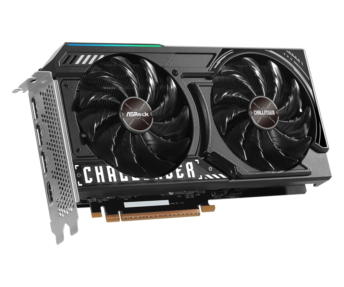 ASRock Intel Arc B570 Challenger - Tarjeta gráfica OC GDDR6 de 10 G...