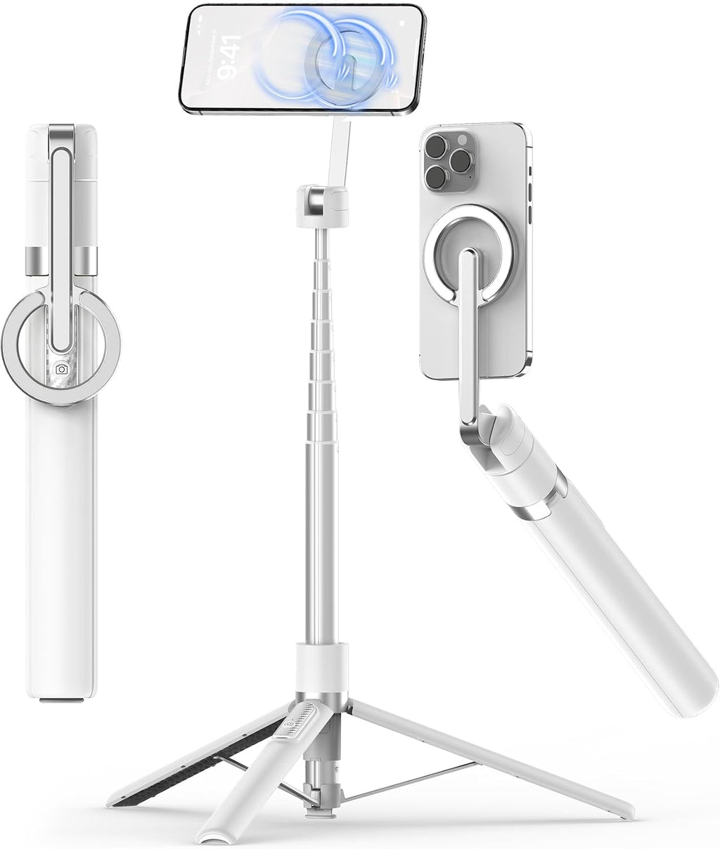 TONEOF 68" Trípode Magnético de Aluminio para Teléfono y Selfie Stick para iPhone y Android