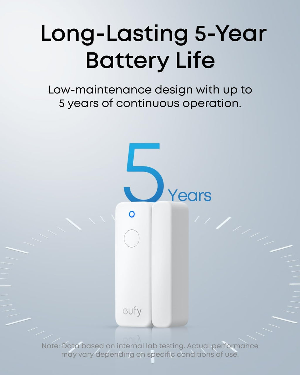 eufy Security Sensor de entrada E20, alarma de ventana y puerta