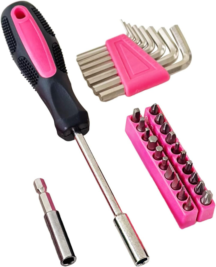 Hantinstom Kit de herramientas para el hogar de 39 piezas, juego es...