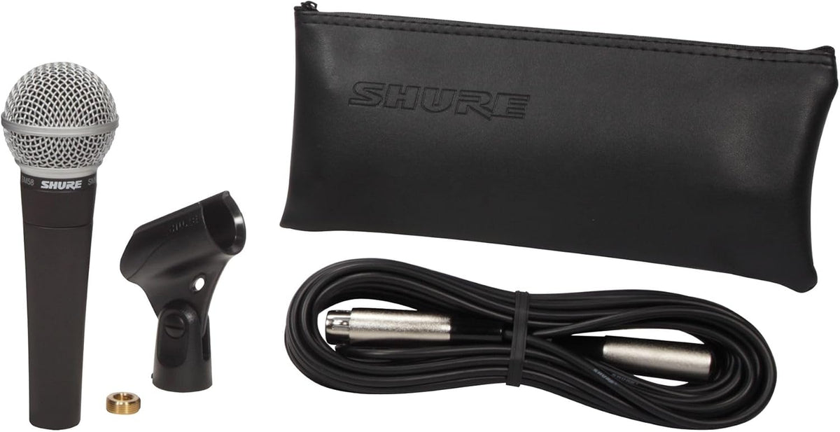 Micrófono SHURE, Negro