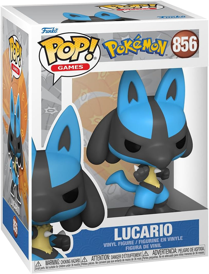 Funko Pop! Games: Pokemon - Lucario - Figura de vinilo coleccionabl...
