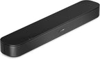 Bose Altavoz de TV (2.ª generación): barra de sonido compacta con conectividad Bluetooth y HDMI-ARC, diálogo claro, Dolby Atmos, graves profundos, control remoto incluido para una fácil instalación