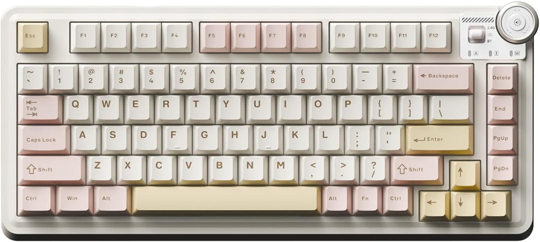 Aula AU75 Teclado mecánico inalámbrico, teclado para juegos con jun...