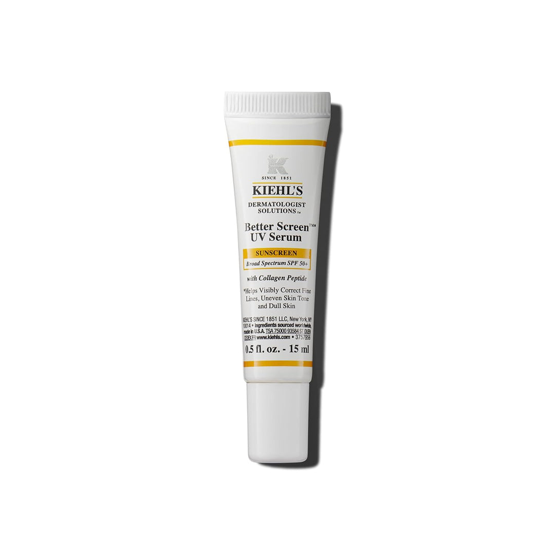 Kiehl's Better Screen - Suero UV SPF 50+, protector solar facia...