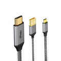 Cable adaptador HDMI a USB-C de 6.6 pies 4K60Hz para gafas y pantallas AR