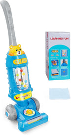 Aspiradora para niños con luces y sonidos, aspiradora para niños pequeños con acción de estallido, aspiradora de juego de simulación para niños de 18 meses en adelante, aspiradora de juguete para niños pequeños de 3 a 5 años, regalo