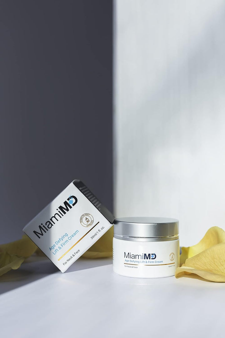 MiamiMD Crema facial para mujer que desafía la edad, levanta y reaf...