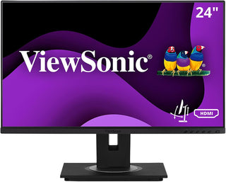 ViewSonic VG2448A Monitor IPS de 24 pulgadas 1080p ergonómico con b...