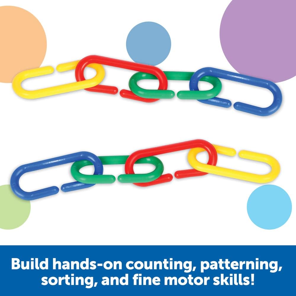 Learning Resources Link 'N' Learn Links, Enlaces