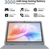 ZZB Tablet Android 14 de 7 pulgadas, 8 GB de RAM (4 GB expandibles)...