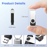 ABLAZE Unidad flash de 1 GB, paquete de 10 unidades, memoria USB 2....