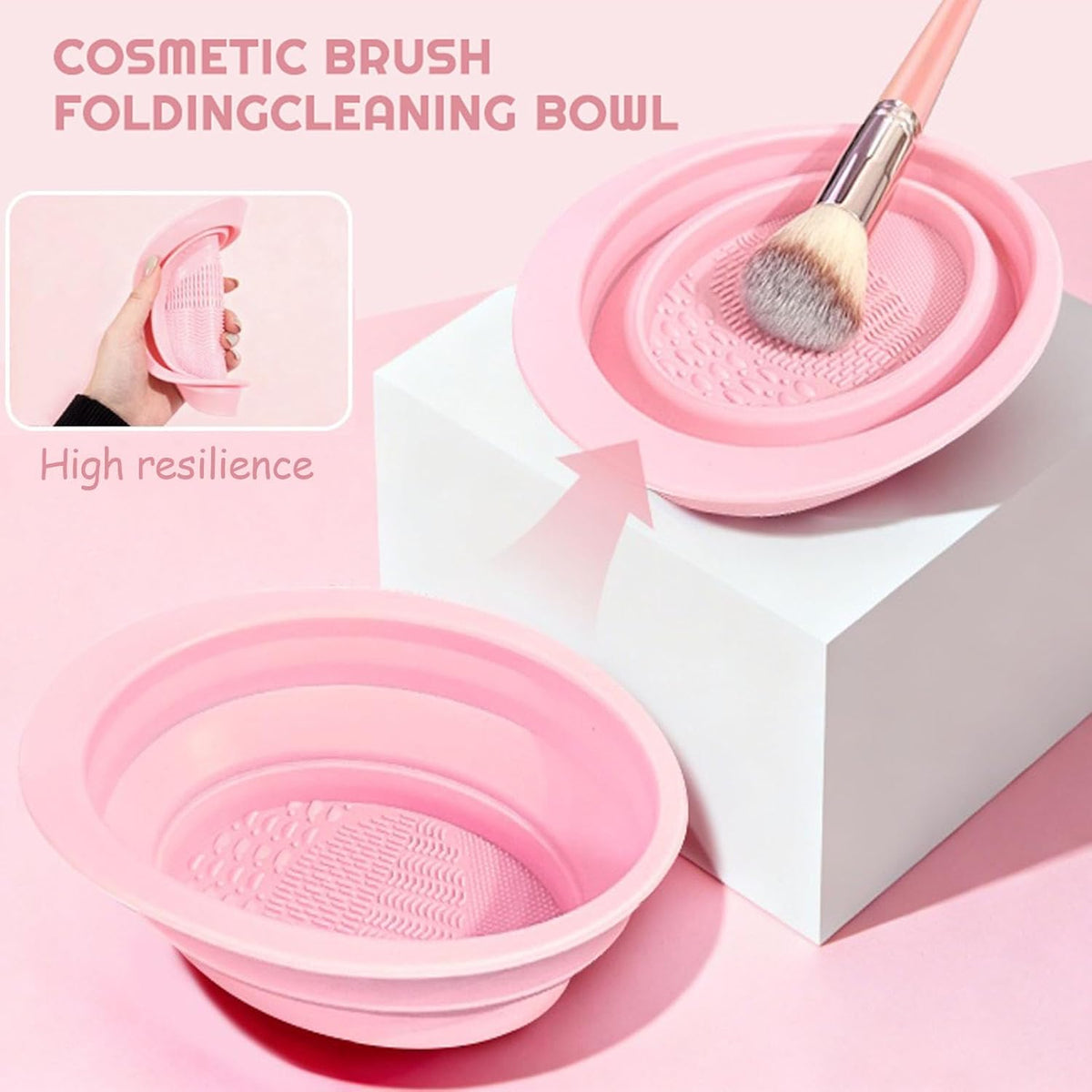 CLRDZN Juego de 70 brochas de maquillaje, juego de brochas de maqui...