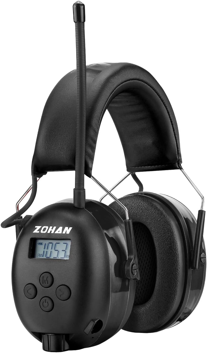 ZOHAN AM\/FM Radio Headphone with Digital Display,Ear Protection No...