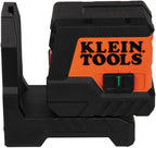 Klein Tools Nivel láser autonivelante 93MCLG, mini nivel de línea cruzada