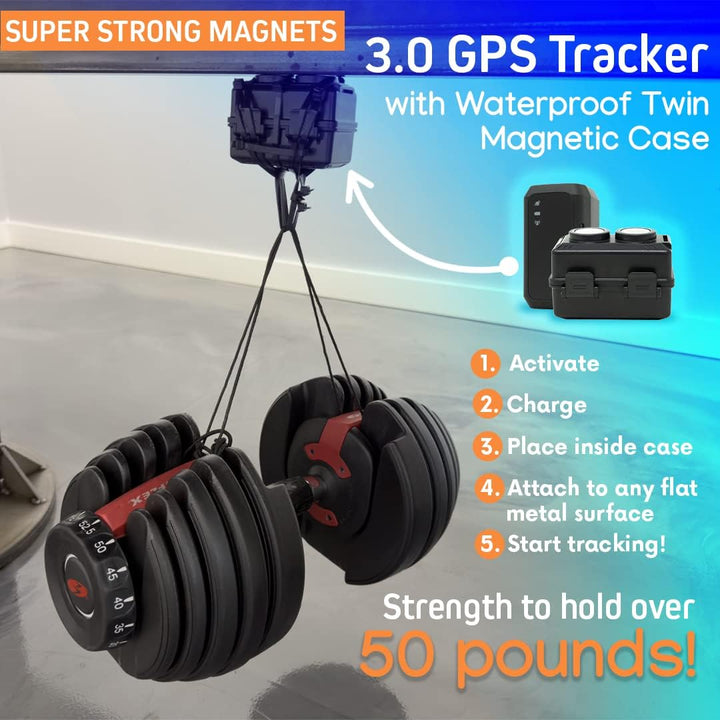Optimus Rastreador GPS 30 - Batería de más de 1 mes - con