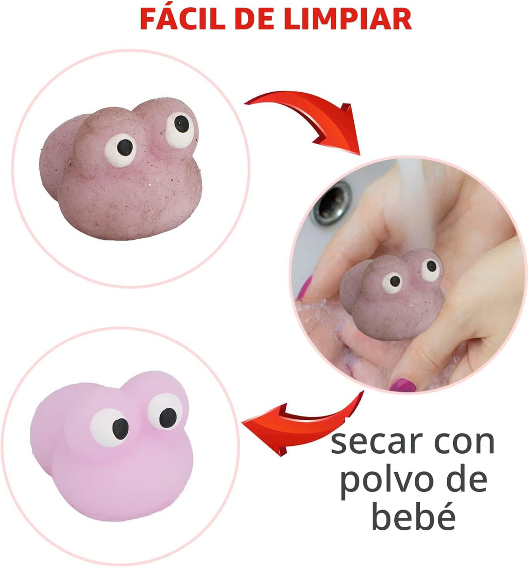80 juguetes esponjosos Mochi, mini Kawaii Squishy Fidget Toys Bundl...