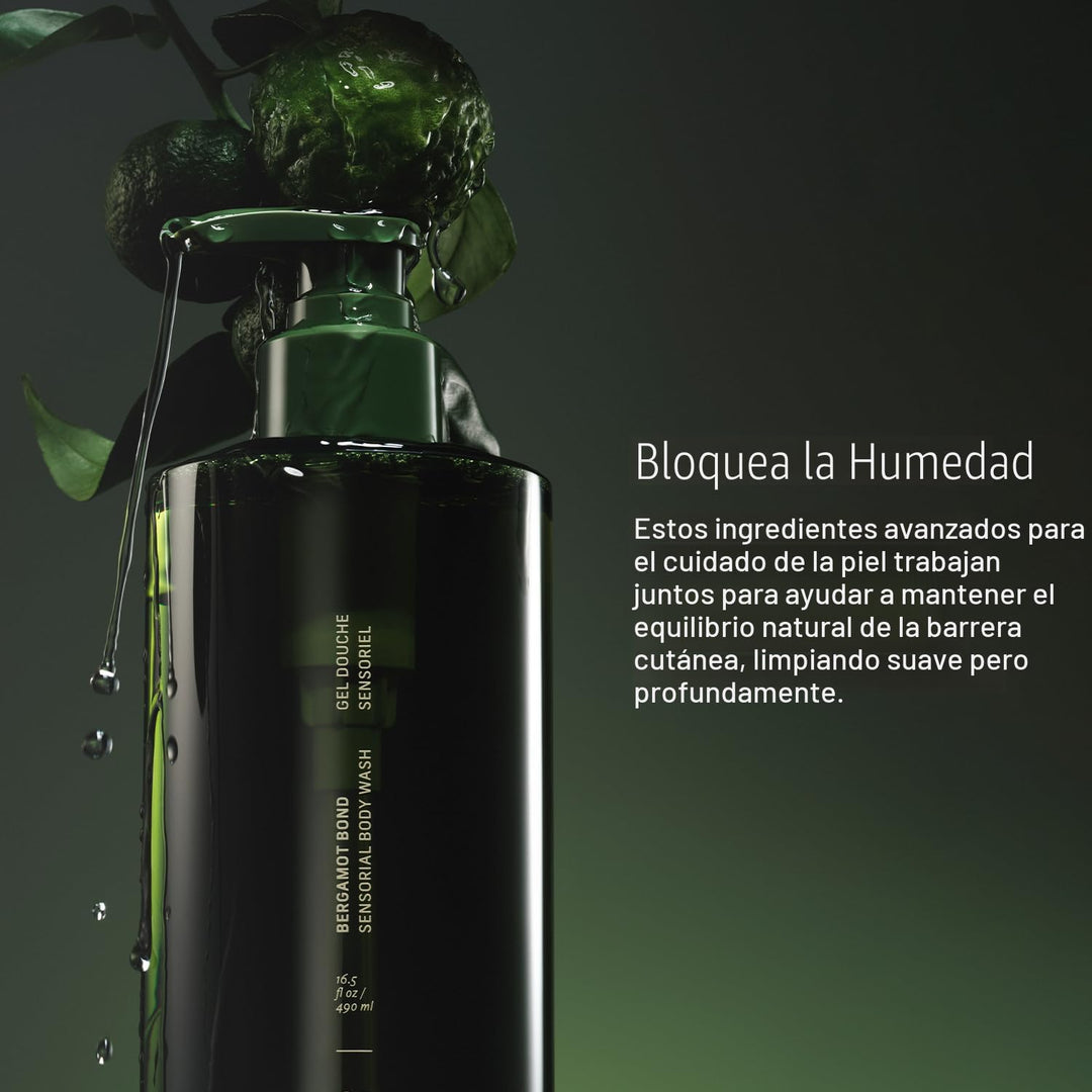 CYKLAR Gel de baño sensorial. Bergamot Bond Limpiador Hidratante co...