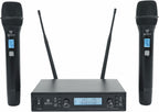 Rockville RWM-200 L2 Dual Lavalier/Solapa y Auriculares UHF Micrófono